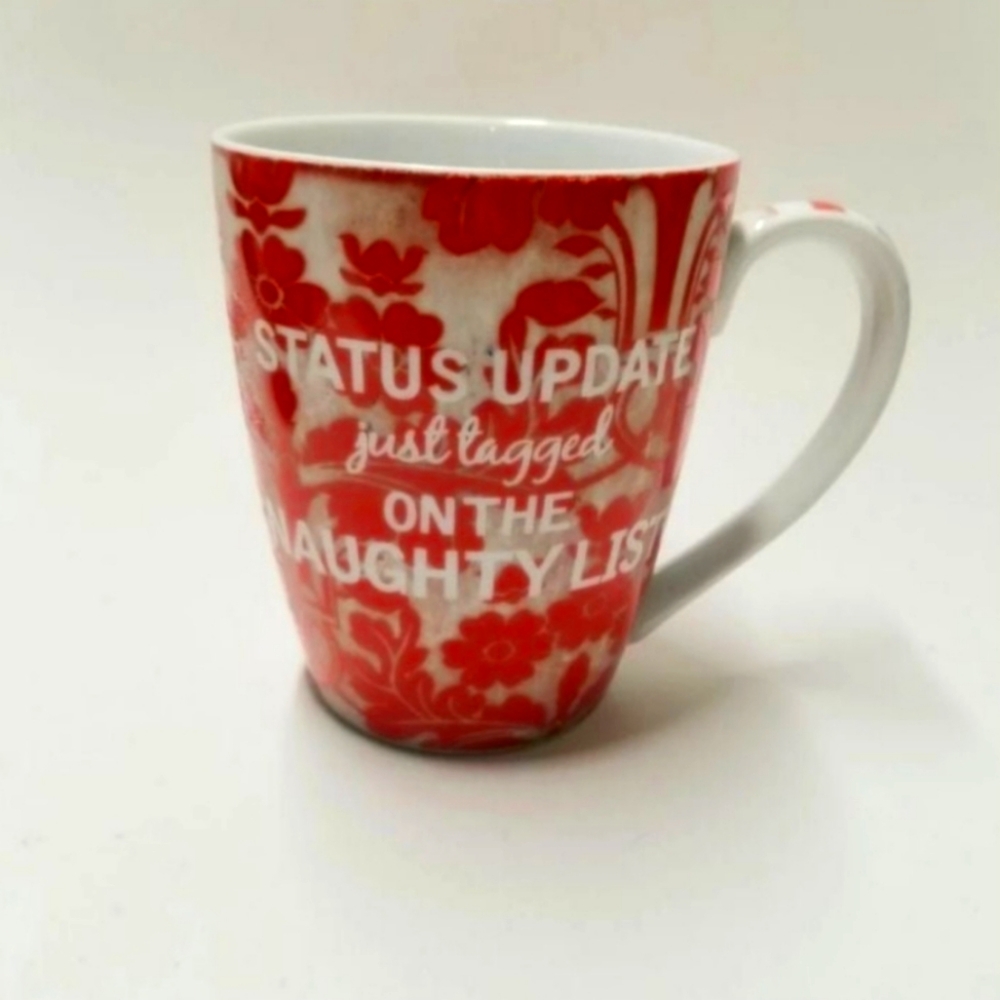 Christmas Season Naughty List Mug